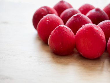 Kore taze organik meyve eriği