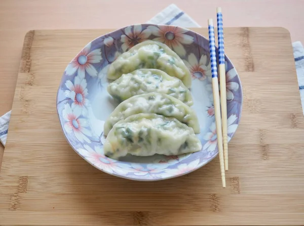 Азійські Харчові Пельмені Dim Sum Meatdumplings — стокове фото