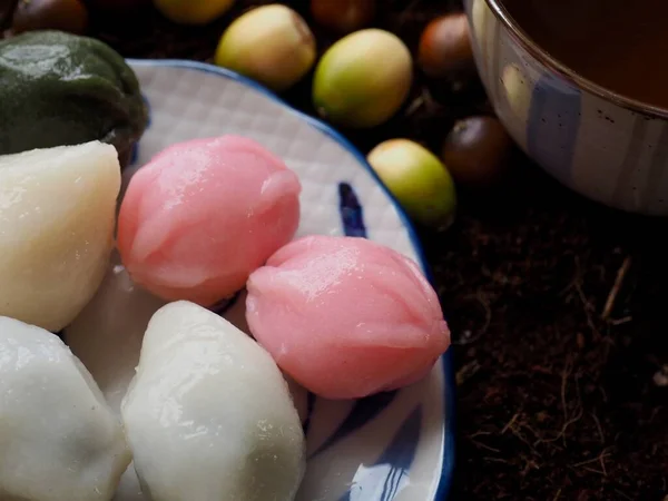 อาหารเกาหล ซองพยอน และแอคคอร — ภาพถ่ายสต็อก