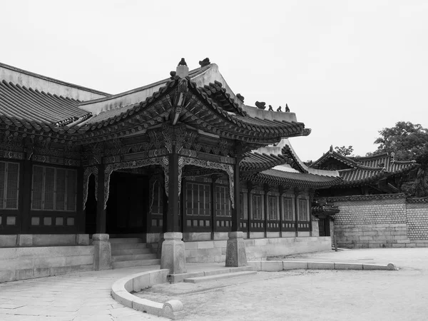 Palacio Tradicional Corea Palacio Changdeok — Foto de Stock