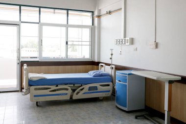 Hastanın odası hastanede.