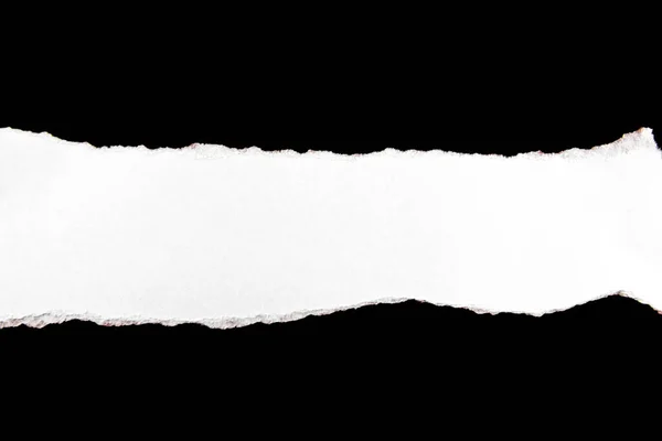 Kağıt şablon alanı oluşturmak için yırtılıyor. Metin alanı Tasarım ve reklamlar için boş alan veya tasarım arka planı olarak kullanılır.