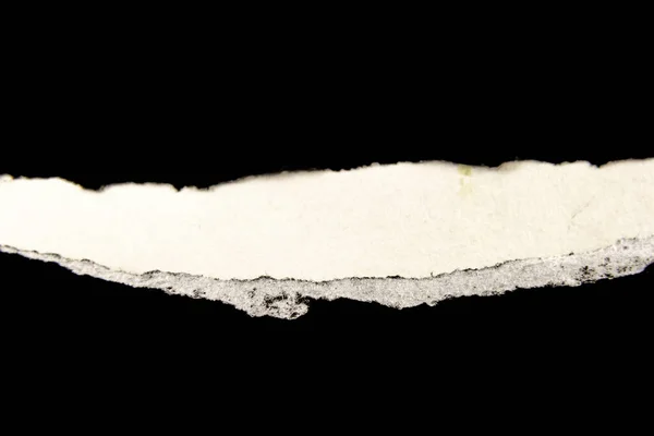 Kağıt şablon alanı oluşturmak için yırtılıyor. Metin alanı Tasarım ve reklamlar için boş alan veya tasarım arka planı olarak kullanılır.