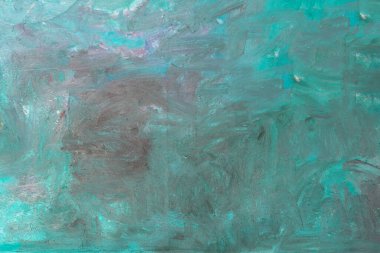 Yeşil ve siyah yağlı boyayla boyanmış yanlış katın üst köşesinin yakın çekimi. Bir tasarım, arkaplan, metin ve reklam alanı yaratmak için