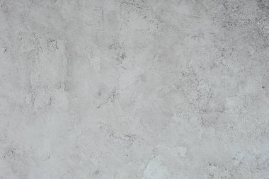 top view of grungy white concrete wall for background clipart