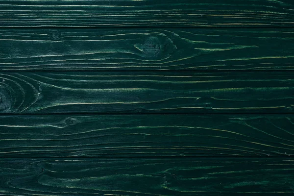 Draufsicht Auf Grüne Holzplanken Oberfläche Für Hintergrund — Stockfoto