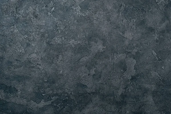Вид зверху гранжевої темної бетонної стіни для фону — стокове фото