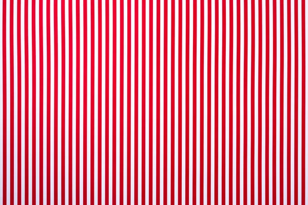 Top view of white and red striped surface for background — Stock Photo