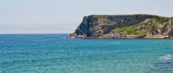 Bir uçurum güzel görünümü.