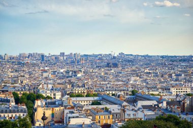 Paris 'in panoramik manzarası