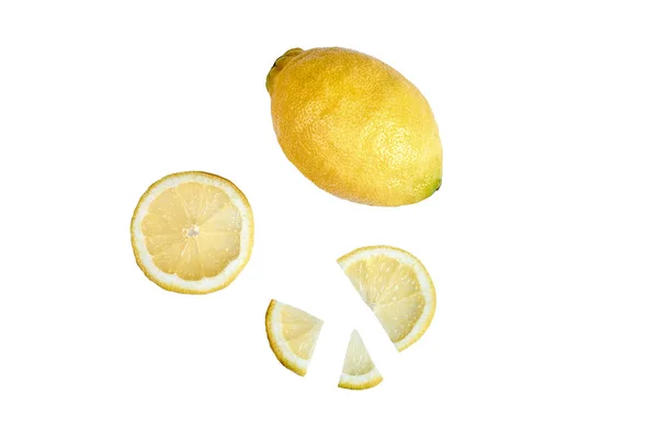 Limón aislado — Foto de Stock