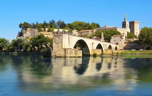 Brücke Der Stadt Avignon — Stockfoto