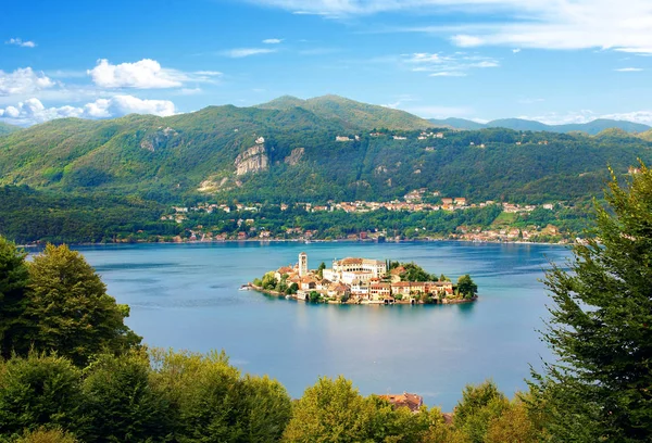 Lago Azul Orta — Foto de Stock