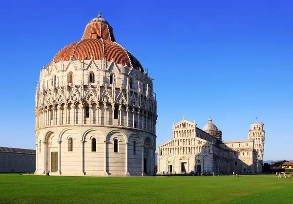 Lugar Dos Milagres Pisa Itália — Fotografia de Stock