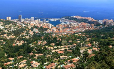 Monako Prensliği ve hinterland.