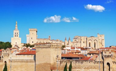 Avignon Papalar ve surlar Sarayı                          