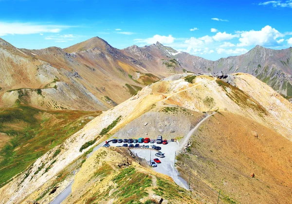 Vista Passe Galibier Nos Alpes França — Fotografia de Stock