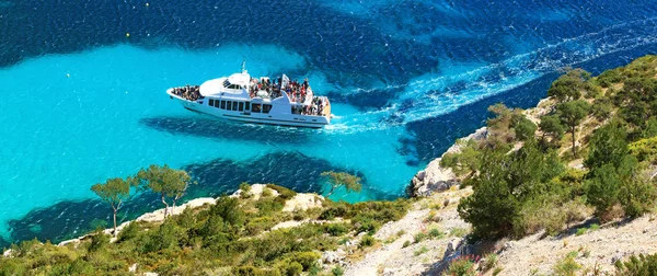 Barco Água Limpa Dos Riachos Provence — Fotografia de Stock