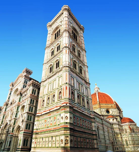 Campanario Catedral Florencia Toscana Italia — Foto de Stock