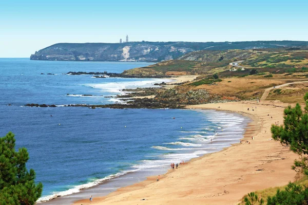 Kusten Stränder Och Klippor Bretagne Frankrike — Stockfoto