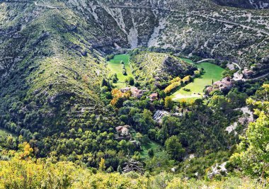 Navacelles Vis ve boğazlar