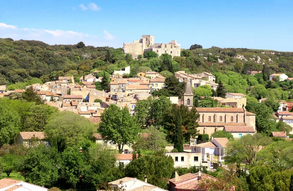 Small Provenal Village Ldenon Nmes France — Stock Photo, Image