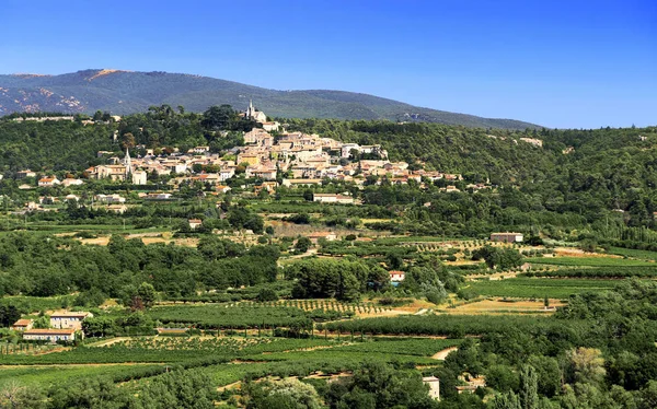 Bonnieux Obec Provence Francii — Stock fotografie