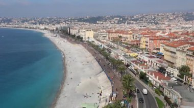 Şato tepesinden güzel bir şehir manzarası..