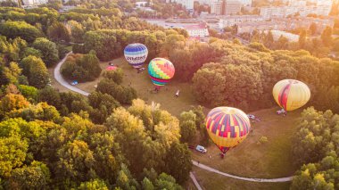 Balon Festivali, sıcak hava balonu, hava fotoğrafçılığı.