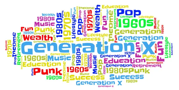 Baby Boomers Generation Och Millenials — Stockfoto