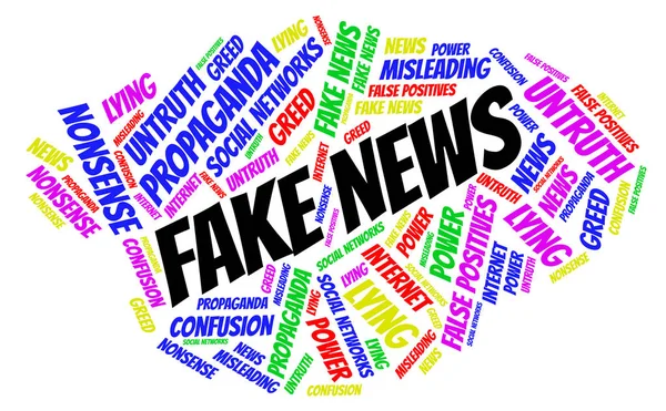 Word Cloud: Fake News and Lies