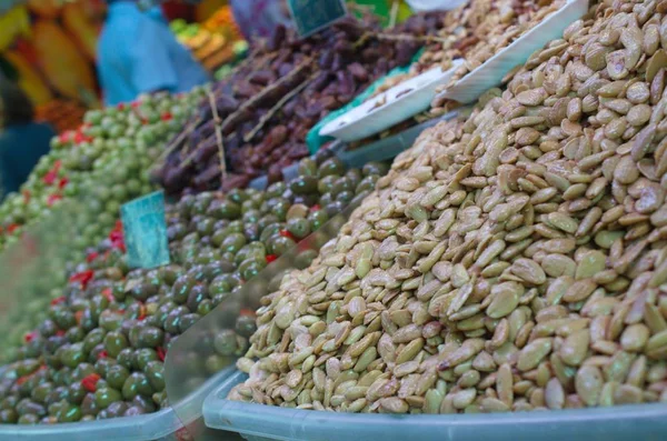 Olives Weekly Market Spain — Stock Photo, Image