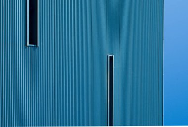 Modern endüstriyel metal cephenin detayı