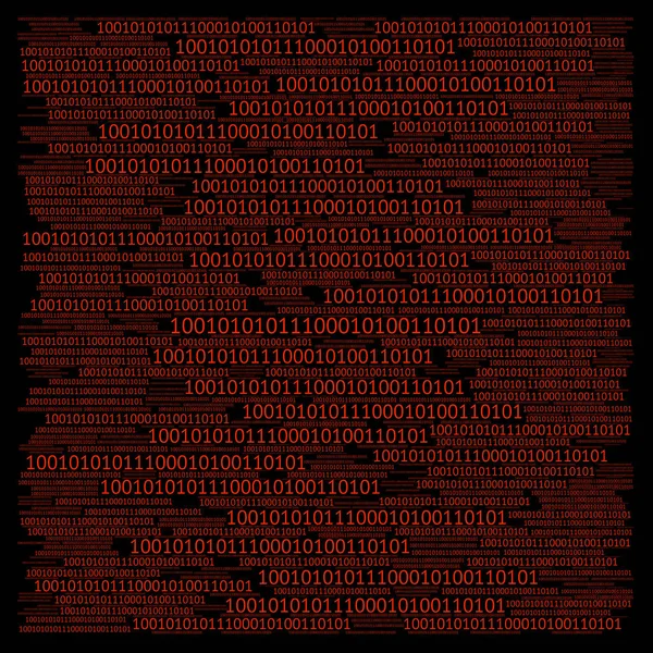 Doppelte Zahlen auf schwarzem Hintergrund — Stockbild Doppelte Zahlen Auf Schwarzem Hintergrund — Stockfoto