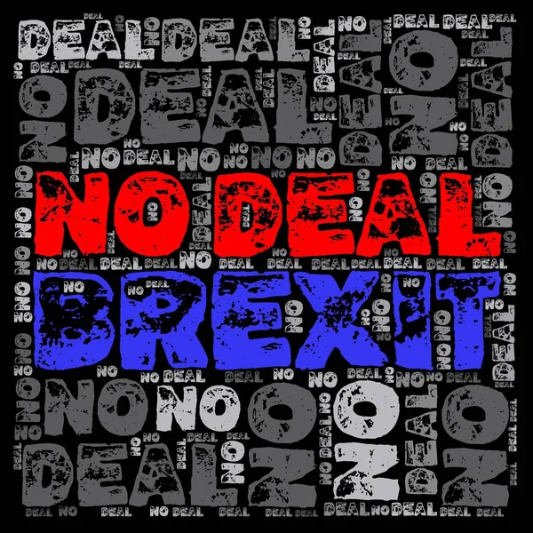 Cloud Word Pas Brexit Deal — Photo