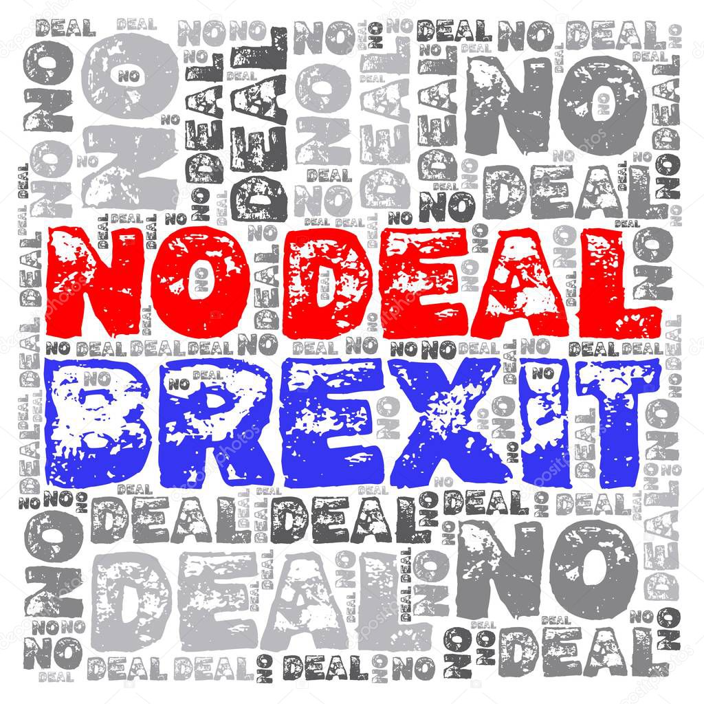 Word Cloud - No Deal Brexit
