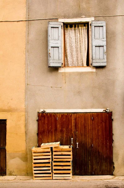 Wrażenie Małej Wioski Prowansji Francja — Zdjęcie stockowe