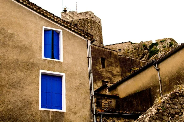 Egy Kis Provence Falu Benyomásai Franciaország — Stock Fotó