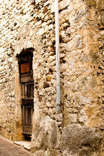 Impresión Pequeño Pueblo Provence Francia — Foto de Stock