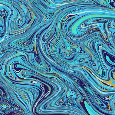 Mermer dalgalanma desen soyut crylic bir arka plan. Renkli renk Ebru Sanat doku.