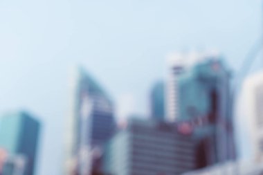 Blur sermaye şehir yüksek teknoloji ulaşım sistemi ile şehirde birçok bina