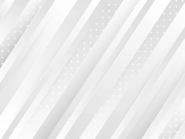 ダイナミックな形状抽象的な白い背景の壁紙と創造的な最小限の幾何学 トレンディEps10ベクトルイラスト — ストックベクタ