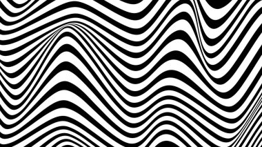 Siyah ve beyaz çizgi eğrisi soyut arkaplan. EPS10 vektör illüstrasyon grafik tasarımı.