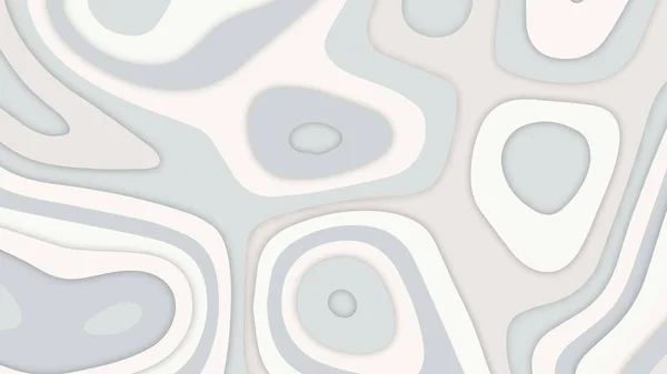 Fondo Abstracto Blanco Gris Con Formas Arte Papel Con Formas — Vector de stock