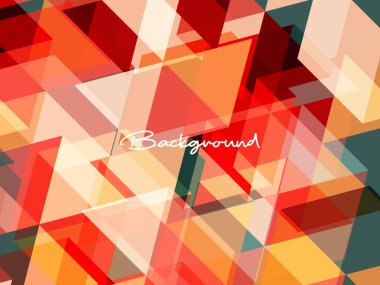 Soyut geometrik ya da izometrik çokgen ya da düşük polivektör teknolojisi iş konsepti. EPS10 illüstrasyon biçimi tasarımı.