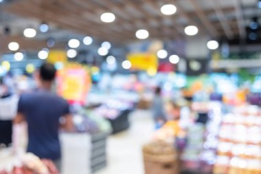 Görüntü insanlar alışveriş merkezi mağazası hafta sonu arka planda.