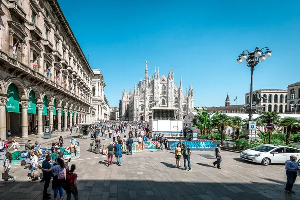 View of Milan Duomo Cathedral — Stock Photo, Image
