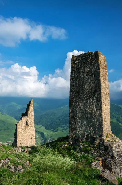 dağ manzarası Fiagdon gorge Kuzey Osetya