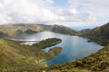 Lagoa do Fogo, Sao Miguel, Islas Azores, Portekiz
