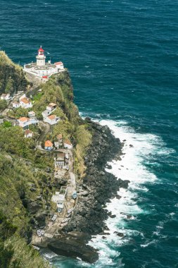 Deniz feneri Sao Miguel, Azores, Portekiz